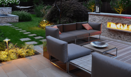 Outdoor living space example 1